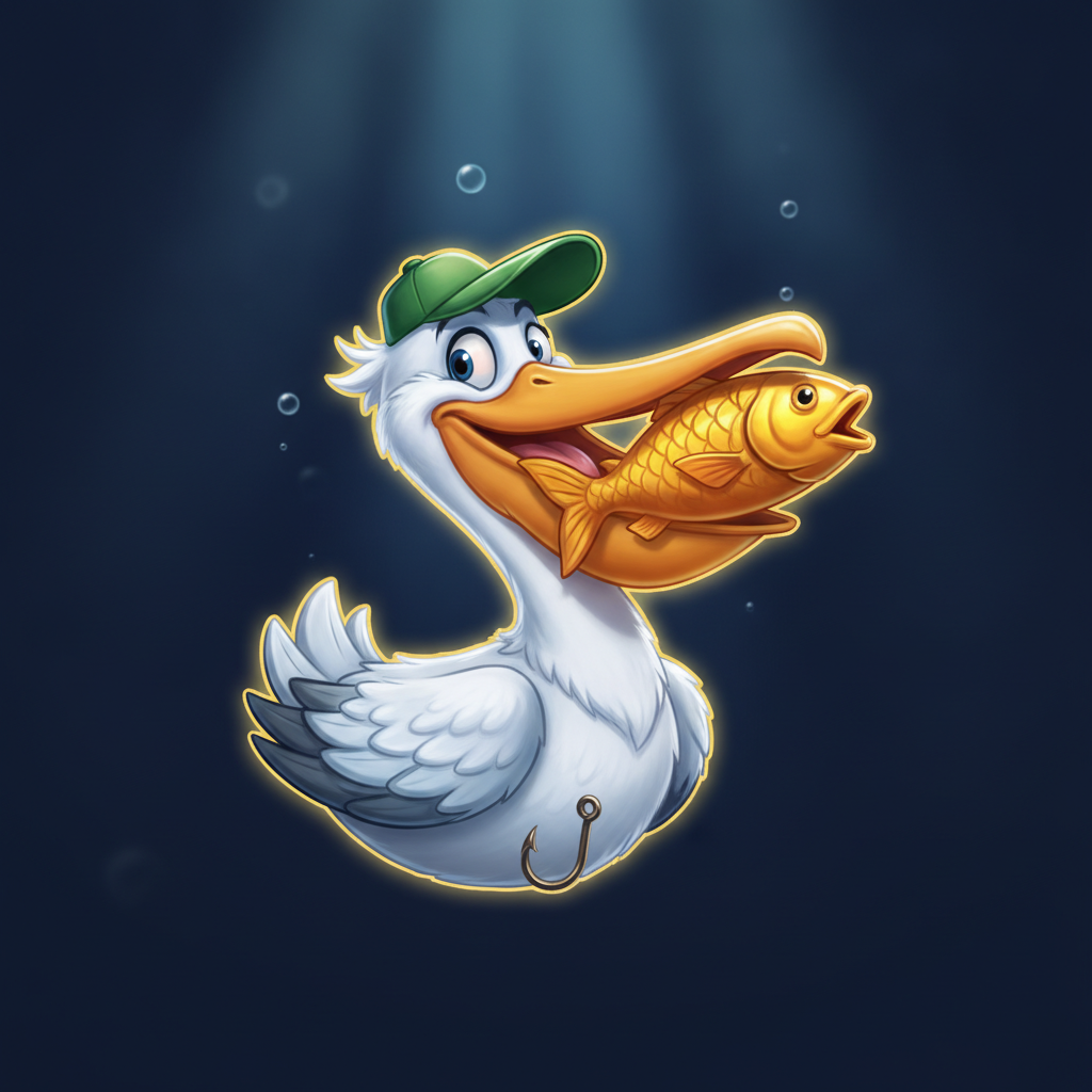 Pelican premium symbol